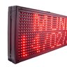 Painel de Led Letreiro Vermelho 1mx20cm LAN RJ45 Temperatura - 4