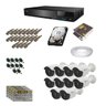 Kit CfTV 10 Câmeras 720P TVz - DVR 16 Ch Tecvoz - HD 1 Tera - 1