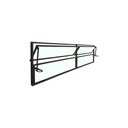 Ver imagem 2 de Vitro Basculante 2 Seções Preto 40x150 Linha Esmeralda Vidro Liso