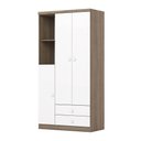 Ver imagem 2 de Guarda Roupa Quarto Infantil 91cm 3 Portas 2 Gavetas Teddy H02 - D'Rossi