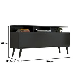 Rack para Tv até 50" Macaé com Pes Retro - 5