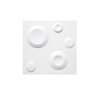 Placas 3d De Parede Revestimento Pvc Plastico 50x50cm 6m² - 1