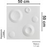 Placas 3d De Parede Revestimento Pvc Plastico 50x50cm 6m² - 7