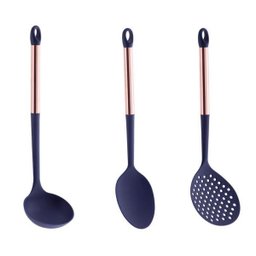Kit Utensílios De Cozinha Paramount Cabo Inox Rose Gold - 1