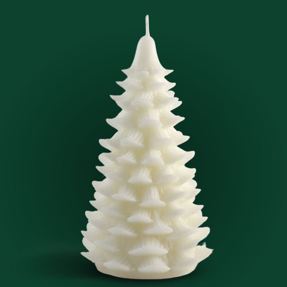 Vela Decorativa Árvore de Natal Pinheiro Mágico Ramim Aromas Decoração de Natal - 4