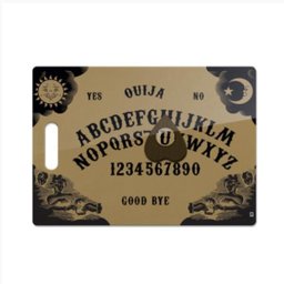 Tábua De Carne Cozinha 35X25Cm Vidro Ouija - 1 Tábua De Carne Cozinha 35X25Cm Vidro Ouija - 1