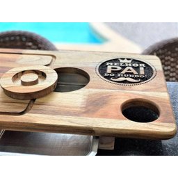 Tábua De Carnes Para Churrasco Para O Melhor Pai Do Mundo - 4