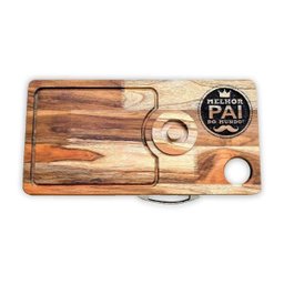 Tábua De Carnes Para Churrasco Para O Melhor Pai Do Mundo - 1