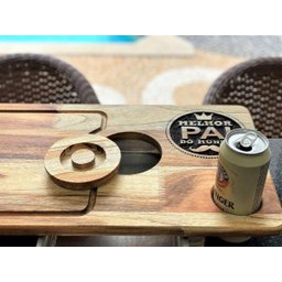 Tábua De Carnes Para Churrasco Para O Melhor Pai Do Mundo - 6