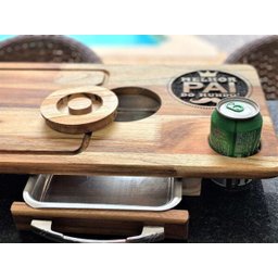 Tábua De Carnes Para Churrasco Para O Melhor Pai Do Mundo - 5