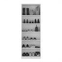 Ver imagem 3 de Sapateira Sublime 2 Portas com Espelho 100% Mdf Olmo Italiano - Mambel