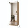 Sapateira Sublime 2 Portas com Espelho 100% Mdf Olmo Italiano - Mambel - 4