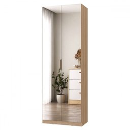 Sapateira Sublime 2 Portas com Espelho 100% Mdf Olmo Italiano - Mambel - 2