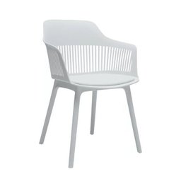 Kit com 4 Cadeira Marcela Montreal Jantar 140pp Cor:branco - 3