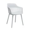 Kit com 4 Cadeira Marcela Montreal Jantar 140pp Cor:branco - 3