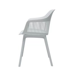 Kit com 4 Cadeira Marcela Montreal Jantar 140pp Cor:branco - 6