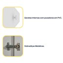 Ver imagem 7 de Guarda Roupa Casal 100% Mdf 6 Portas 6 Gavetas Fortuna Tcil Tcil Móveis Guarda Roupa Casal Fortuna 1