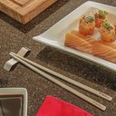 Ver imagem 2 de Par de Hashi em Aço Inox - Premium Full - Comida Japonesa