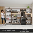 Ver imagem 6 de Armário de Cozinha Completa 293cm Rustic Emilly Madesa 01