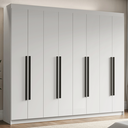 Ver imagem 1 de Guarda-roupa Casal 8 Portas Batentes Venus Madesa