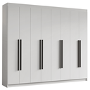 Ver imagem 3 de Guarda-roupa Casal 8 Portas Batentes Venus Madesa