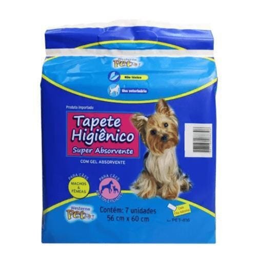 Kit 21 Tapetes Higiênico Pet Gel Absorvente Cães Cachorro - 3