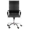 Cadeira de Escritório Esteirinha Base Cromada com Rodinha Fortt Oslo Preta - Cef03-p - 5