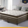 Cama Box + Colchão Super King Classic Molas Ensacadas 128x188x61cm - 6