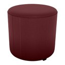 Ver imagem 1 de Puff Redondo Decorativo Copenhage 43x43 Cm Veludo Vermelho Milani Store