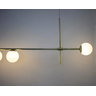 Lustre Pendente Hills Bola Globo Dourado 806/5 Spotline - 4