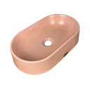 Ver imagem 5 de Cuba Rosa de Apoio Rosé Banheiro Lavabo Pia Sobrepor Oval