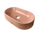 Ver imagem 3 de Cuba Rosa de Apoio Rosé Banheiro Lavabo Pia Sobrepor Oval