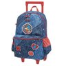 Kit Mochila Escolar Mônica Original Infantil Tam G Pacific - 5