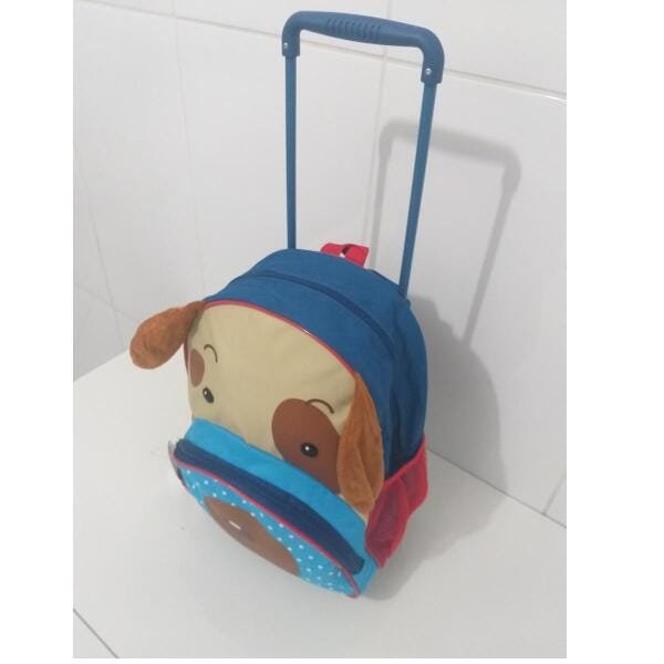 Kit Mochila Infantil Rodinhas + Lancheira Térmica Cachorro - 3