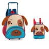 Kit Mochila Infantil Rodinhas + Lancheira Térmica Cachorro - 1
