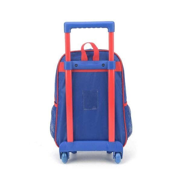 Mochila Escolar de Rodinha Super Wings Jet Com Lancheira - 4