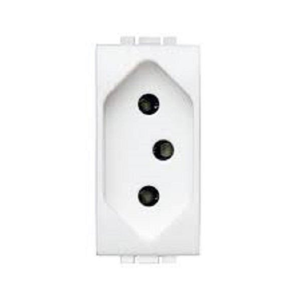 Tomada 2P+T, 10A White, Axolute - 1