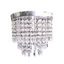 Ver imagem 2 de Lustre Cristal Acrílico Base Redonda Pingente Choice Lumi