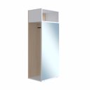 Ver imagem 1 de Organizador com Cabide e Espelho Flow Be Mobiliário