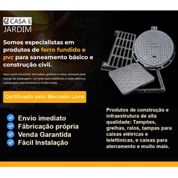 Caixa Inspeção com Prolongador Dn100 Passagem Esgoto Tampa R - 6