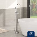 Ver imagem 1 de Torneira Misturador Monocomando de Piso para Banheira Maui - Tab0028-c