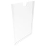 5 Displays Expositor Porta Papel Folha A4 Petg De Parede - 5