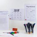 Ver imagem 4 de 5 Displays Expositor Porta Papel Folha A4 Petg De Parede