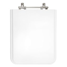 Assento Square Incepa Mdf Branco Poly - 1