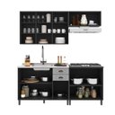 Ver imagem 5 de Cozinha Americana Modulada Compacta 4 Peças Paris