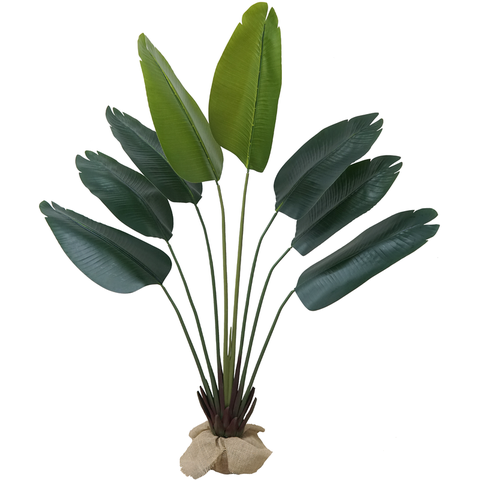 Arvore Planta Artificial Bananeira Palmeira Ravenala 180 Cm