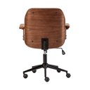 Ver imagem 6 de Cadeira de Escritório Ergonômica Giratória Diretor Executiva Couro Saragoça Office Cor:caramelo