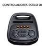 Caixa Som Bateria 1000w Rms Portátil Bluetooth Amplificada Fm Usb Bivolt Vibe Sound Vs003 - V6 Party - 4