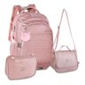 Mochila Rebecca Bonbon Metalizada Com Lancheira E Estojo - 1