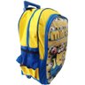 Kit Mochila Infantil Minions de Rodinhas Tam G - 6